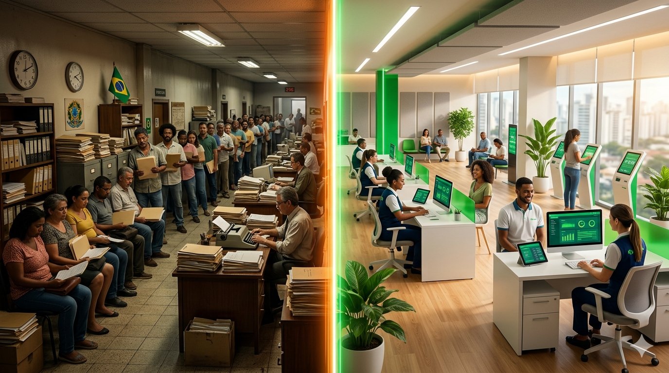 Transformação digital de prefeitura brasileira com Inteligência Artificial